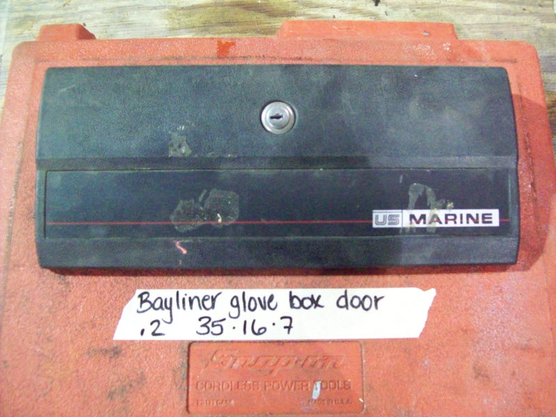 (image for) Used Bayliner Glove Box Door and Lock
